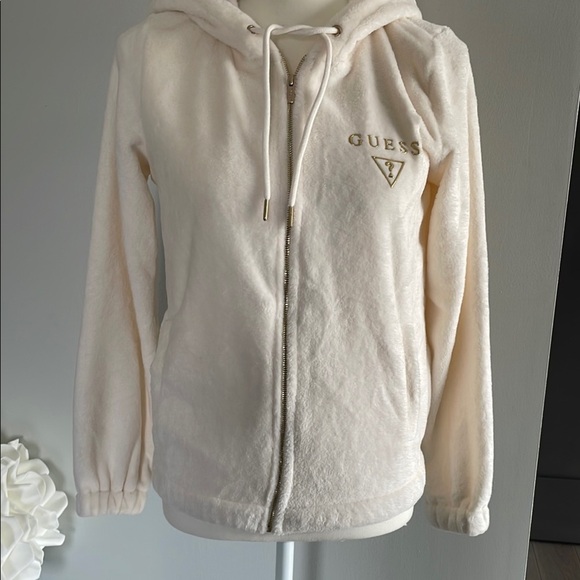 Guess Cream Hoodie - Picture 1 of 5